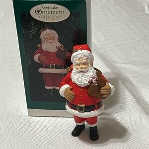 Hallmark Keepsake Collector's Club 1996‎ Santa Ornament